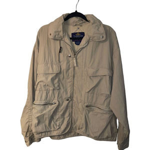 Thornton Bay Canvas Field Jacket Mens Large Vintage 80s USA